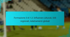Formazione 3-4-1-2: Influenze culturali, Stili regionali, Adattamenti globali